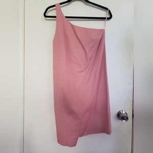 NWOT Zara One Shoulder Dress (Size Large)